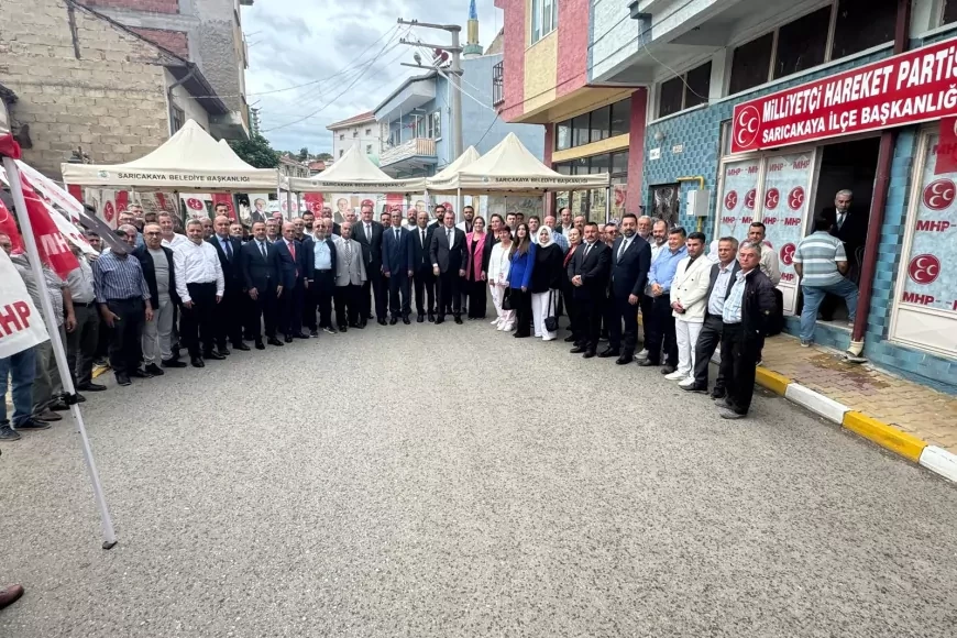 Milliyetçi Hareket Partisi Eskişehir İl Başkanı Ayhan Sezer: “Yeni dönemin Sarıcakaya’ya, teşkilatımıza ve camiamıza hayırlı olmasını temenni ediyorum”