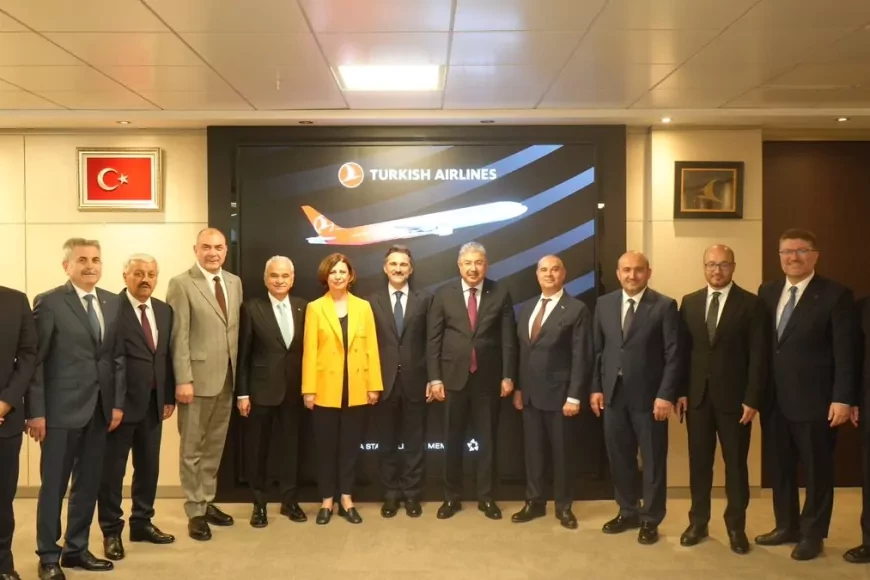 Eskişehir Kalkınma Platformu, THY Yönetim Kurulu Başkanı Prof. Dr. Murat Şeker ile havacılık ve ulaşım yatırımlarını görüştü