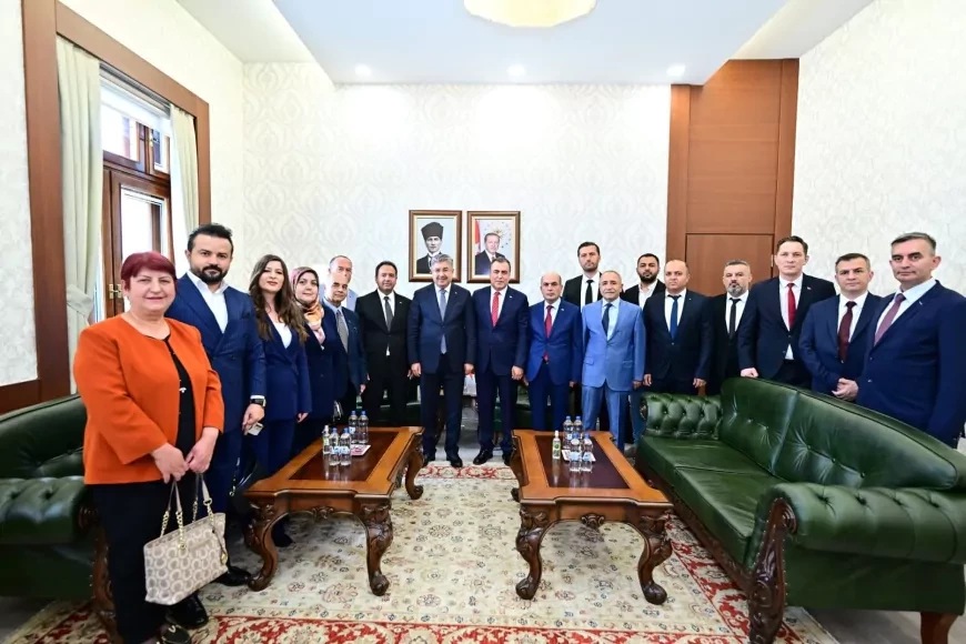 MHP İl Yönetimi’nden Vali Erdinç Yılmaz’a Ziyaret