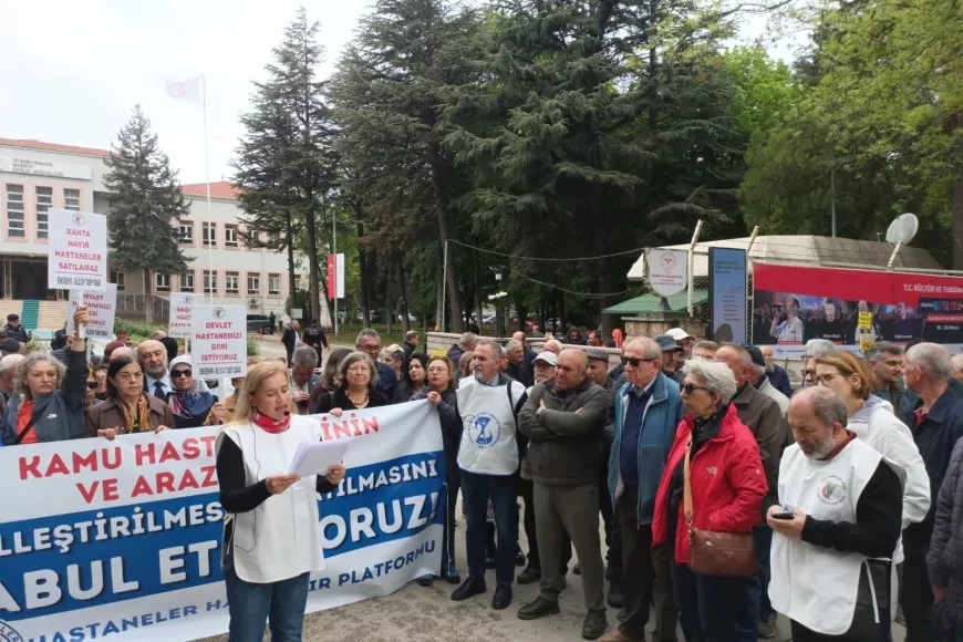 Eskişehir-Bilecik Tabip Odası Genel Sekreteri Nesrin Küçük: “Hastaneler Halkındır, Satılmalarına İzin Vermeyeceğiz”