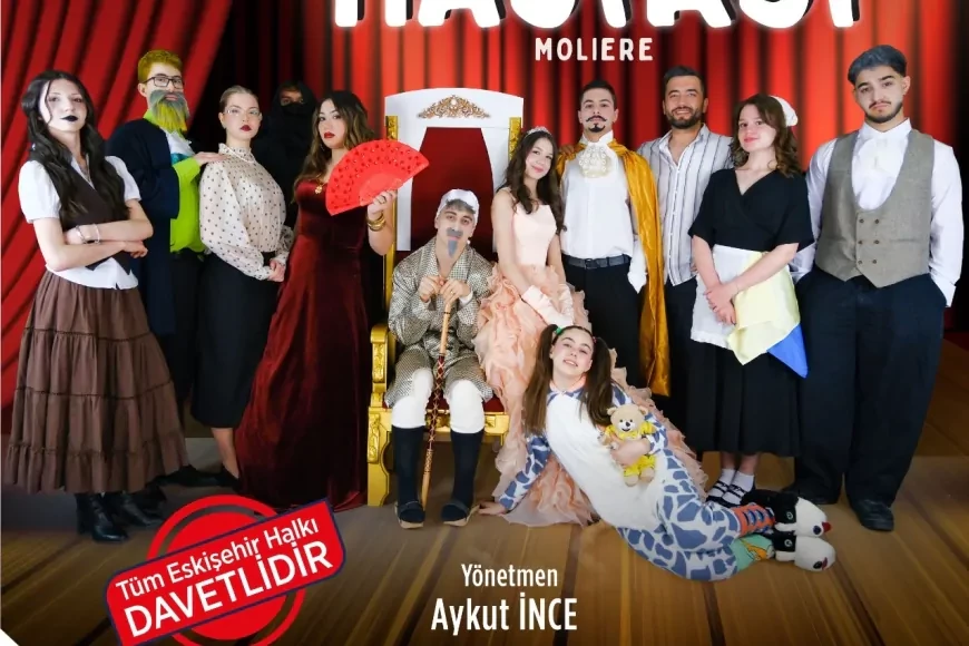 Eskişehir’de Molière’in “Hastalık Hastası” Oyunu Hasan Polatkan Kültür Merkezi’nde Sahnelenecek
