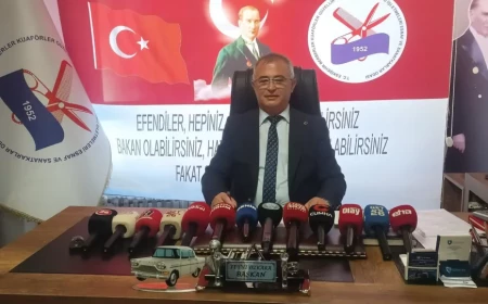 Eskişehir Berberler ve Kuaförler Odası Başkanı Fethi Özkara: “2022-2025 dönemine ait kayıtlarda ciddi soru işaretleri tespit edildi”