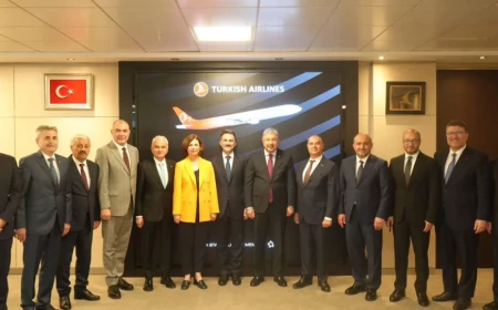 Eskişehir Kalkınma Platformu, THY Yönetim Kurulu Başkanı Prof. Dr. Murat Şeker ile havacılık ve ulaşım yatırımlarını görüştü