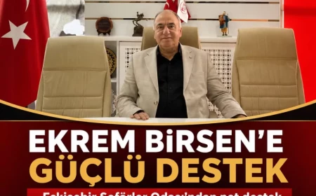 Eskişehir Şoförler Odası Başkanı Kadir Ağır: “Esnaf teşkilatı algıyla değil, tecrübe ve hizmetle güçlenir”