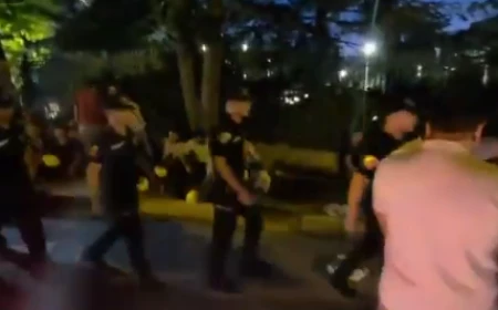Enerji Bakanlığı önünde madencilere polis müdahalesi: Yaklaşık 100 gözaltı