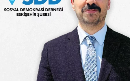 Sosyal Demokrasi Derneği Eskişehir Şubesi’nde Başkanlık Görevi Av. Kemal Sayılır’a Devredildi
