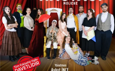 Eskişehir’de Molière’in “Hastalık Hastası” Oyunu Hasan Polatkan Kültür Merkezi’nde Sahnelenecek
