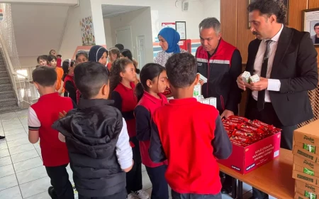 Eskişehir’de Dünya Süt Günü Etkinliğinde İlkokul Öğrencilerine Sütün Önemi Anlatıldı