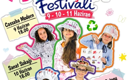 Eskişehir’de Öğrencilerden Geri Dönüşüm Festivali Daveti, Başkan Ayşe Ünlüce’ye Anlamlı Hediye