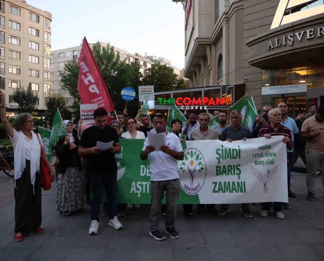 DEM Parti’den 1 Eylül’de barış çağrısı: “Artık barışı inşa etmekten başka şansımız yok”